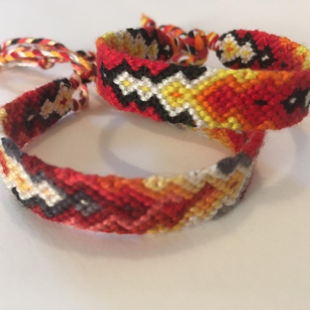Fire Arrowhead Bracelet